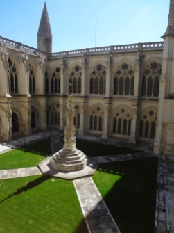The courtyard of the Cathedral.